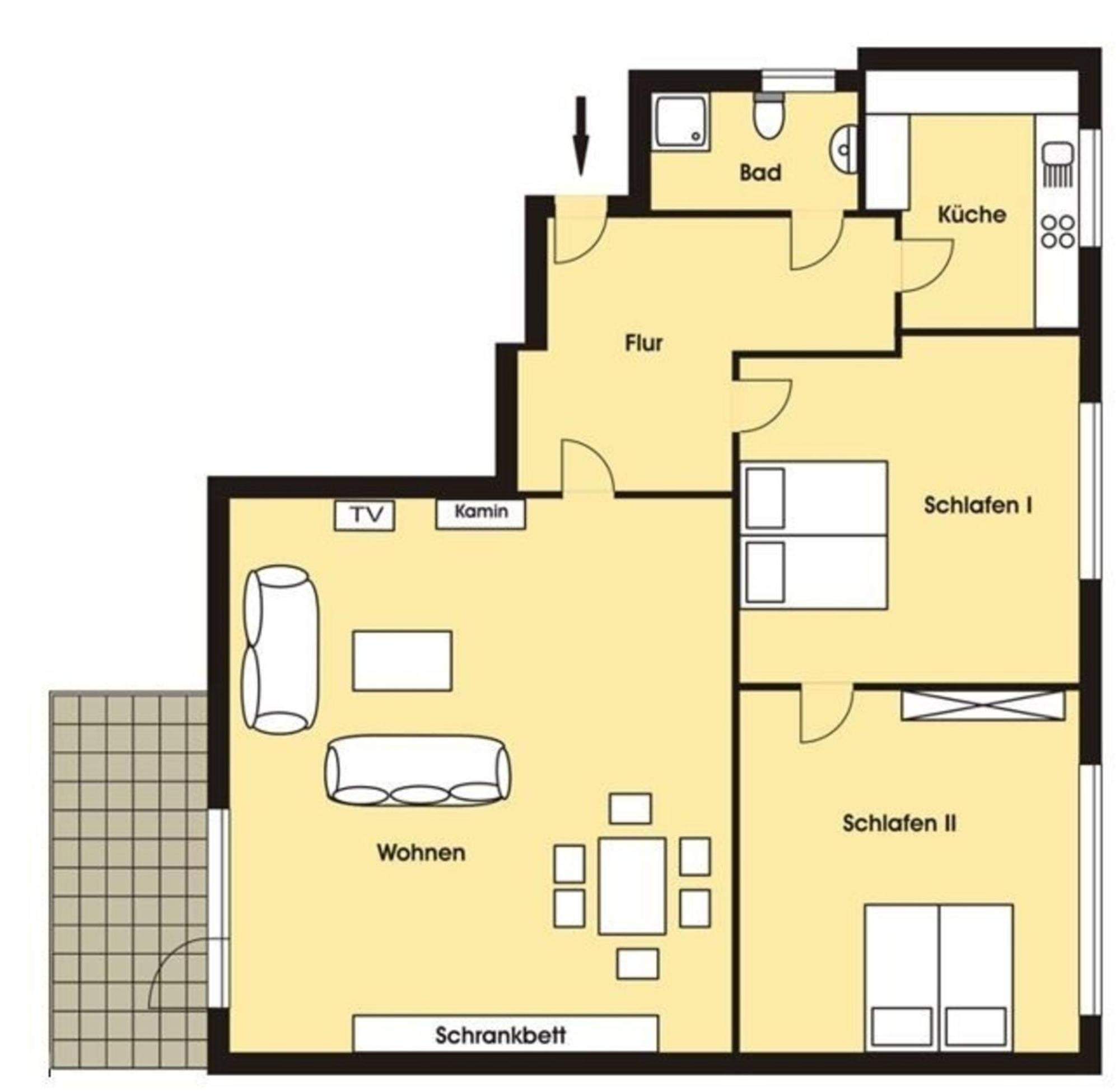 Haus Eva Mar Am Meer Appartement 1 蒂门多弗施特兰德 外观 照片